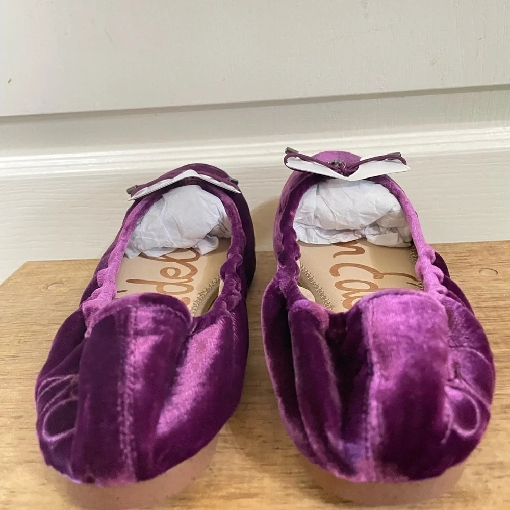 SAM EDELMAN Deep Orchid Felicia Flat